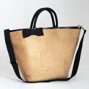 Bath & Body Works Woven Straw Tote